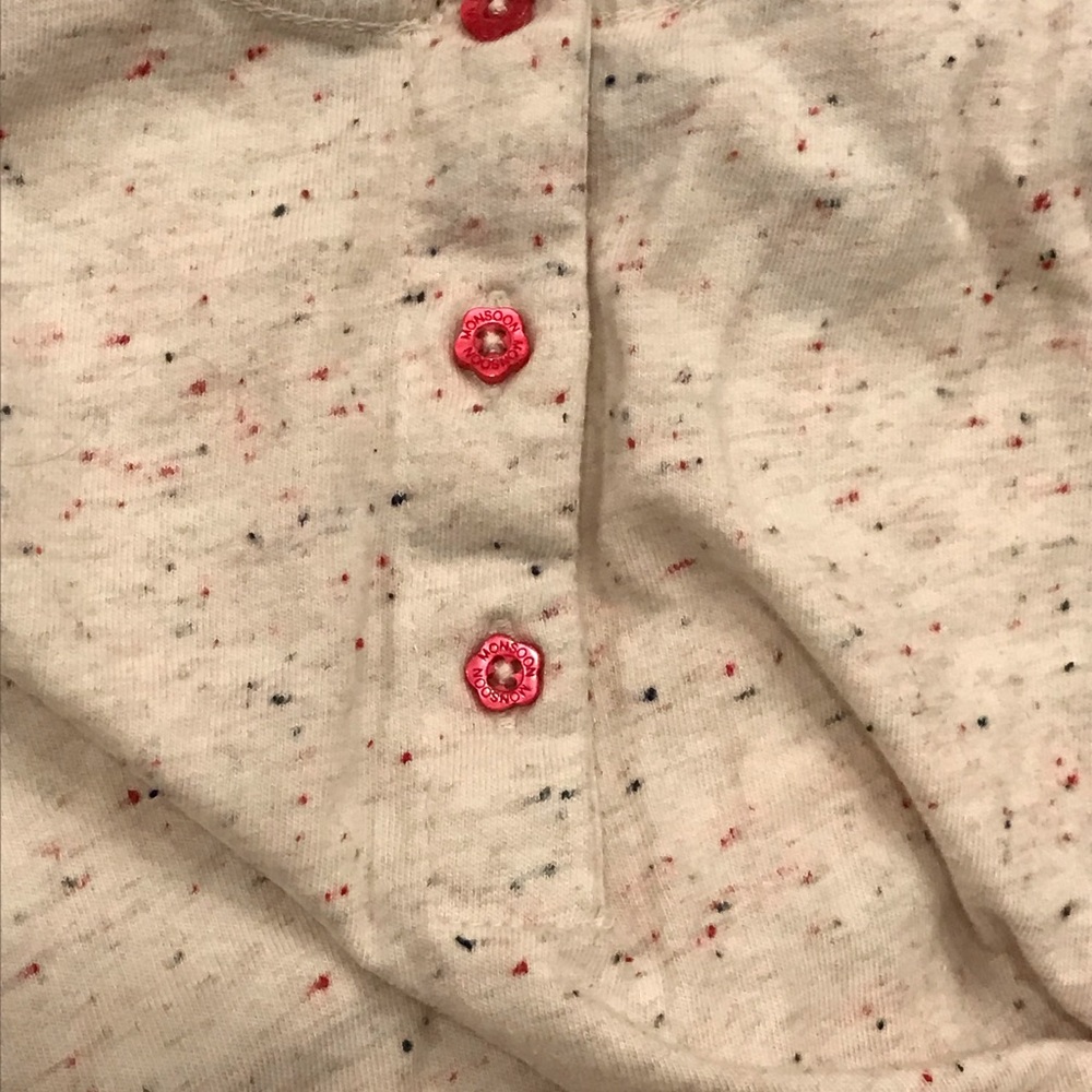 Girls MONSOON long sleeve shirt. SIZE 3-6 Months - Picture 8 of 9